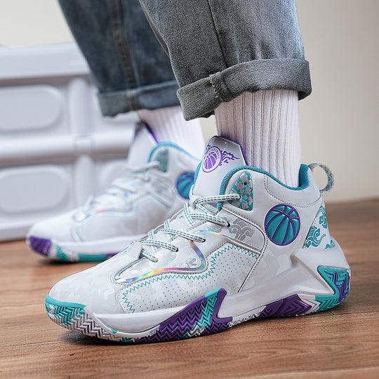 Damen Basketball Sneakers mit rutschfester Sohle und stoßdämpfender Technologie R&B
