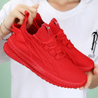Damen Atmungsaktive Sport-Sneaker mit elastischem Obermaterial und dämpfender Sohle R&B