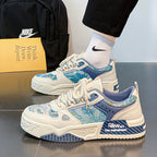Damen Sportliche Sneakers mit innovativem Design und atmungsaktiver Oberflächenstruktur R&B