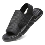 Damen Sandalen mit atmungsaktivem Netzdesign und gepolsterter Sohle R&B