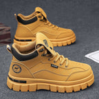 Damen robuste High-Top Stiefel mit verstärkter Sohle R&B