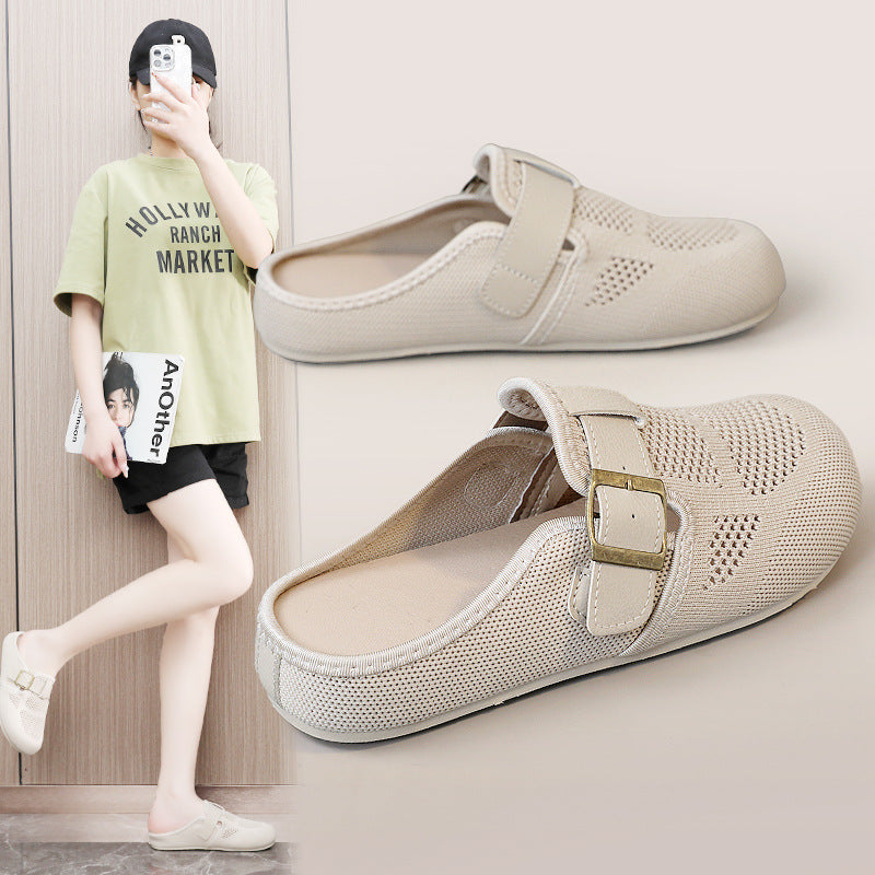 Damen Atmungsaktive Clogs mit verstellbarem Riemen und ergonomischem Fußbett R&B