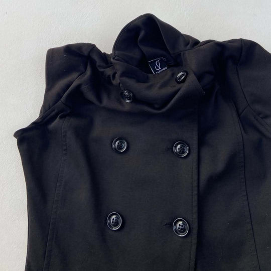 Damen elegantes bodenlanges Oberteil mit Stehkragen R&B