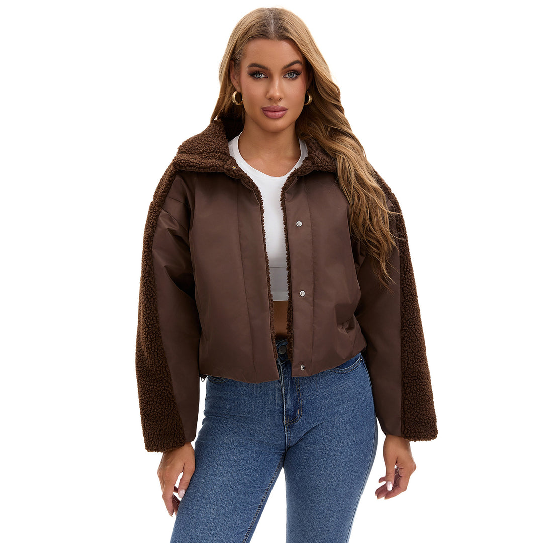 Damen Freizeitjacke mit kuscheligem Fleecebesatz R&B
