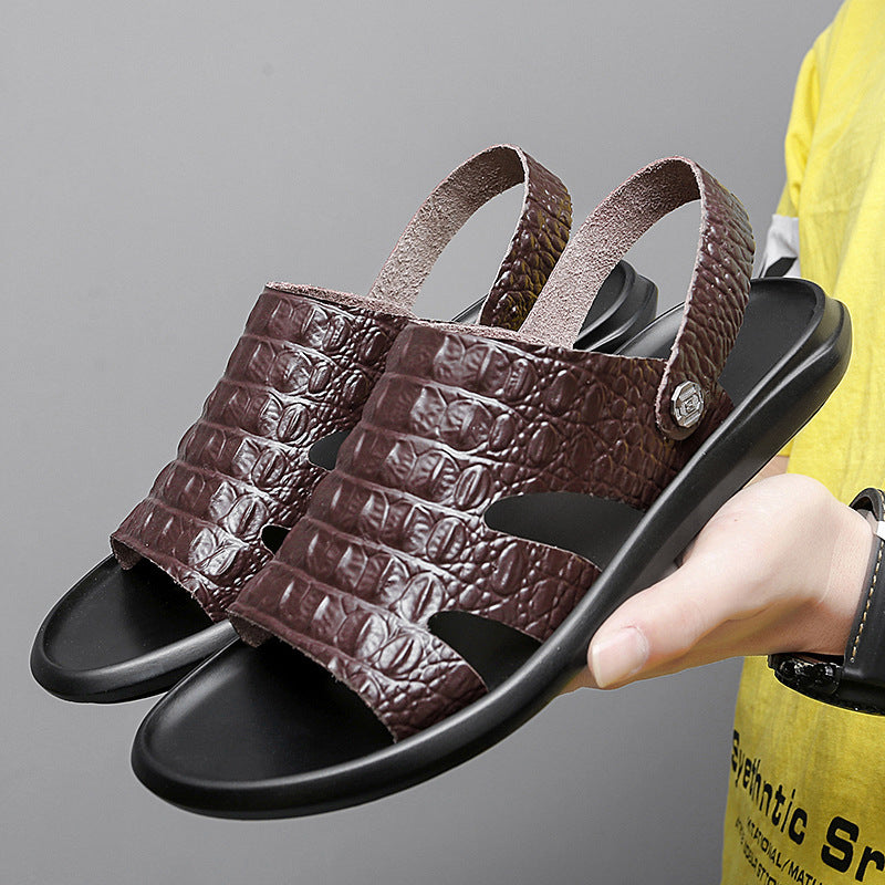 Herren Komfortable Ledersandalen mit ergonomischem Design R&B