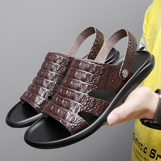 Herren Komfortable Ledersandalen mit ergonomischem Design R&B