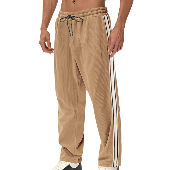 Herren Sportliche Freizeithose mit atmungsaktiven Einsätzen und komfortablem Kordelzug R&B