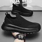 Damen Slip-On Sportschuhe mit atmungsaktivem Obermaterial und rutschfester Sohle R&B