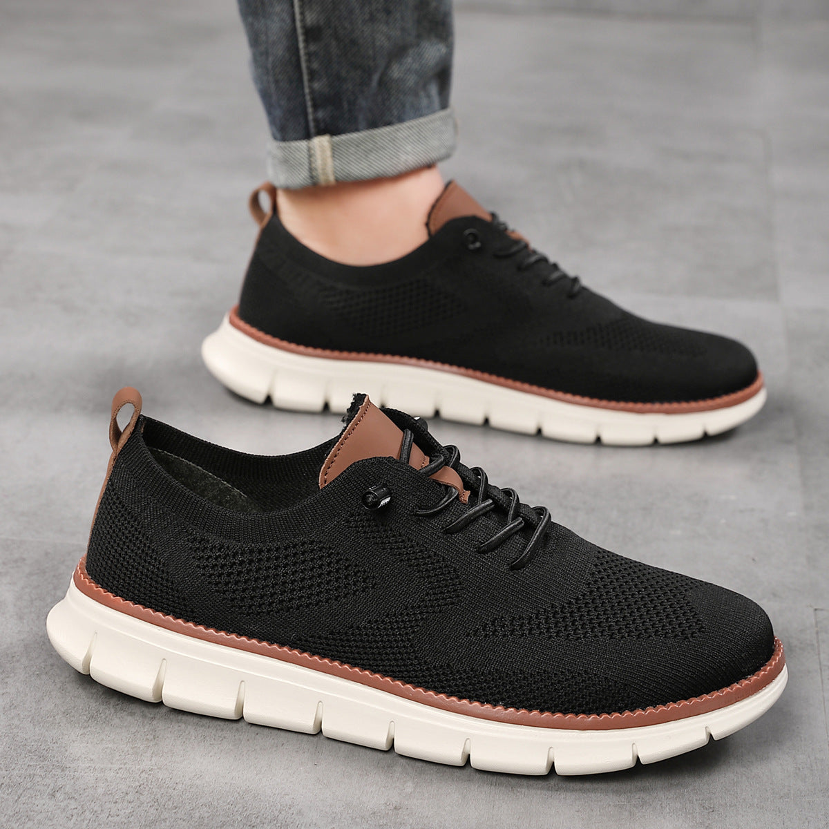 Damen Atmungsaktive Freizeit-Sneaker mit rutschfester Sohle