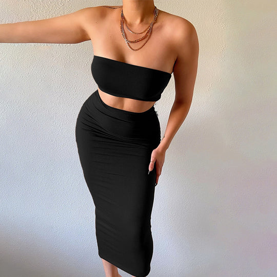 Damen Bandeau Oberteil R&B