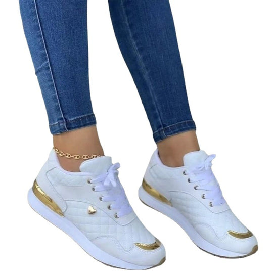 Damen Sportliche Sneakers mit modischen Akzenten und komfortabler Dämpfung R&B