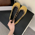 Damen Ballerinas mit Leopardenmuster und komfortablem Innenfutter R&B
