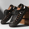 Damen Atmungsaktive Freizeitsandalen mit verstellbarem Klettverschluss und rutschfester Sohle R&B