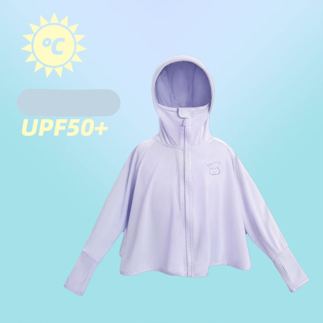 Damen Leichte und atmungsaktive Schutzjacke mit Kapuze R&B