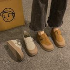 Damen modische Komfort-Sneaker mit verstellbarem Schnallenverschluss R&B