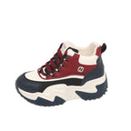 Damen Chunky Sneakers mit hohem Schaft und sportlichem Design R&B