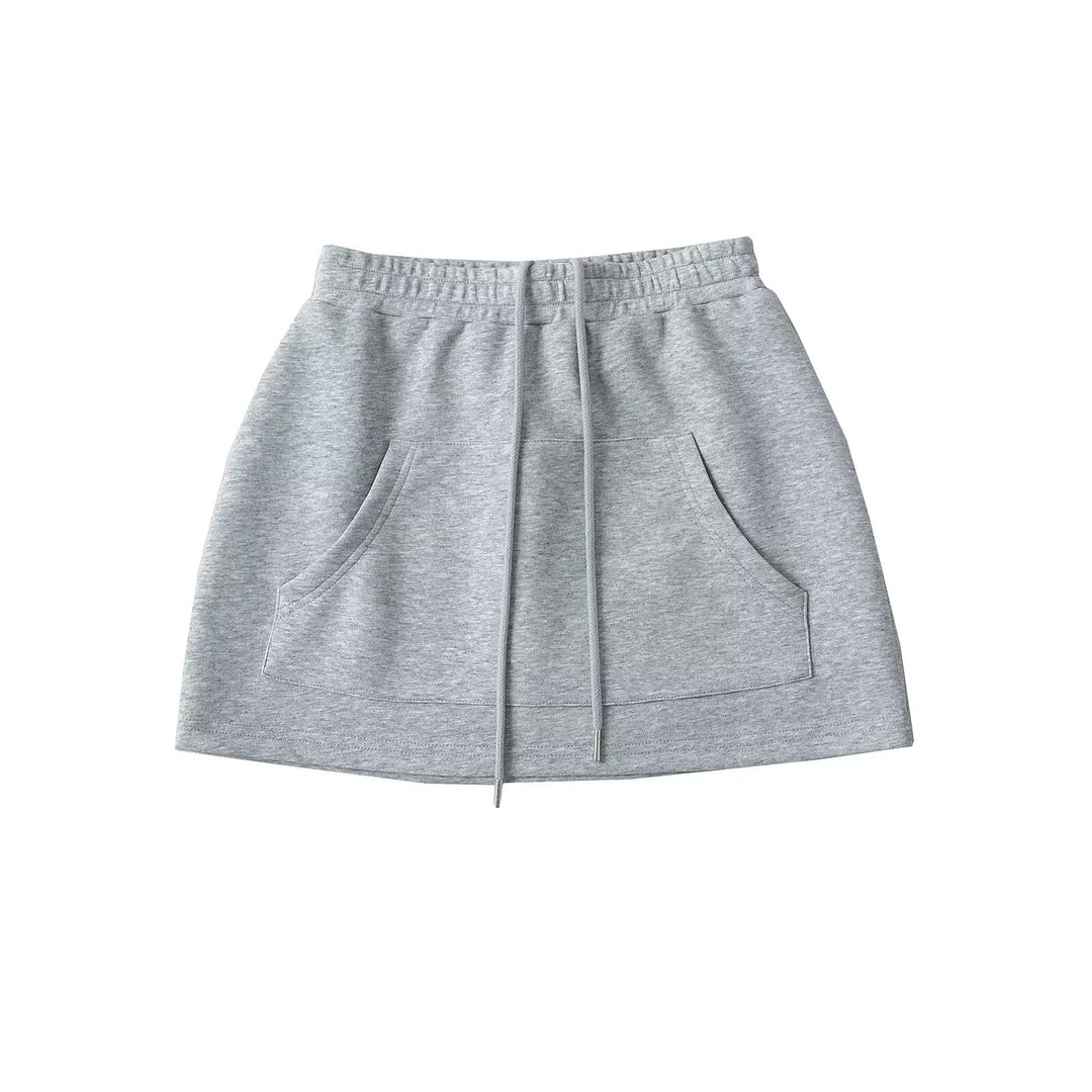 Damen Sweatrock mit elastischem Bund und praktischen Seitentaschen R&B