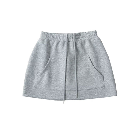 Damen Sweatrock mit elastischem Bund und praktischen Seitentaschen R&B