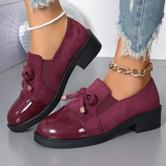 Damen Loafers mit elegantem Knoten-Detail und komfortablem Fußbett R&B