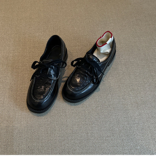 Damen Schnürschuhe mit hochwertigem Leder und komfortabler Innensohle R&B