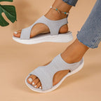Damen Atmungsaktive Sandalen mit elastischem Tragekomfort R&B