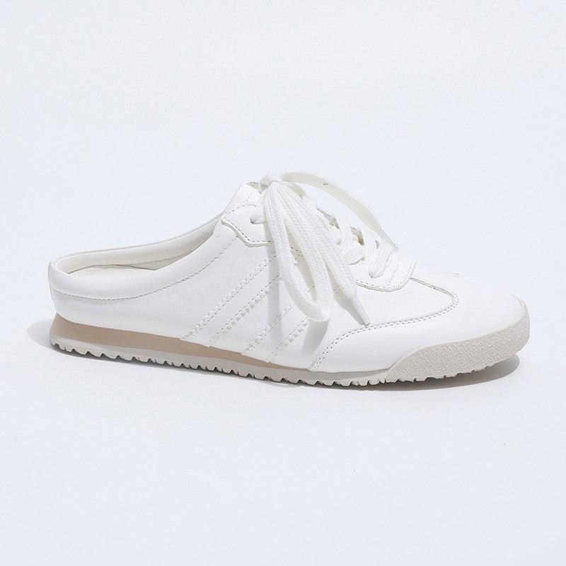 Damen lässige Slip-On Sneakers im sportlichen Design mit atmungsaktiver Obermaterialstruktur R&B
