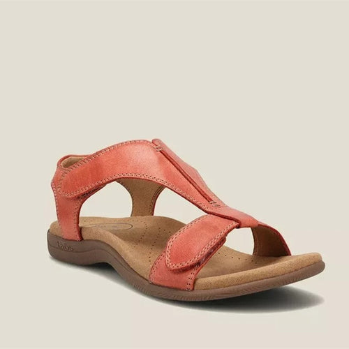 Damen Komfortable Riemchensandalen mit verstellbarem Schnallenverschluss R&B