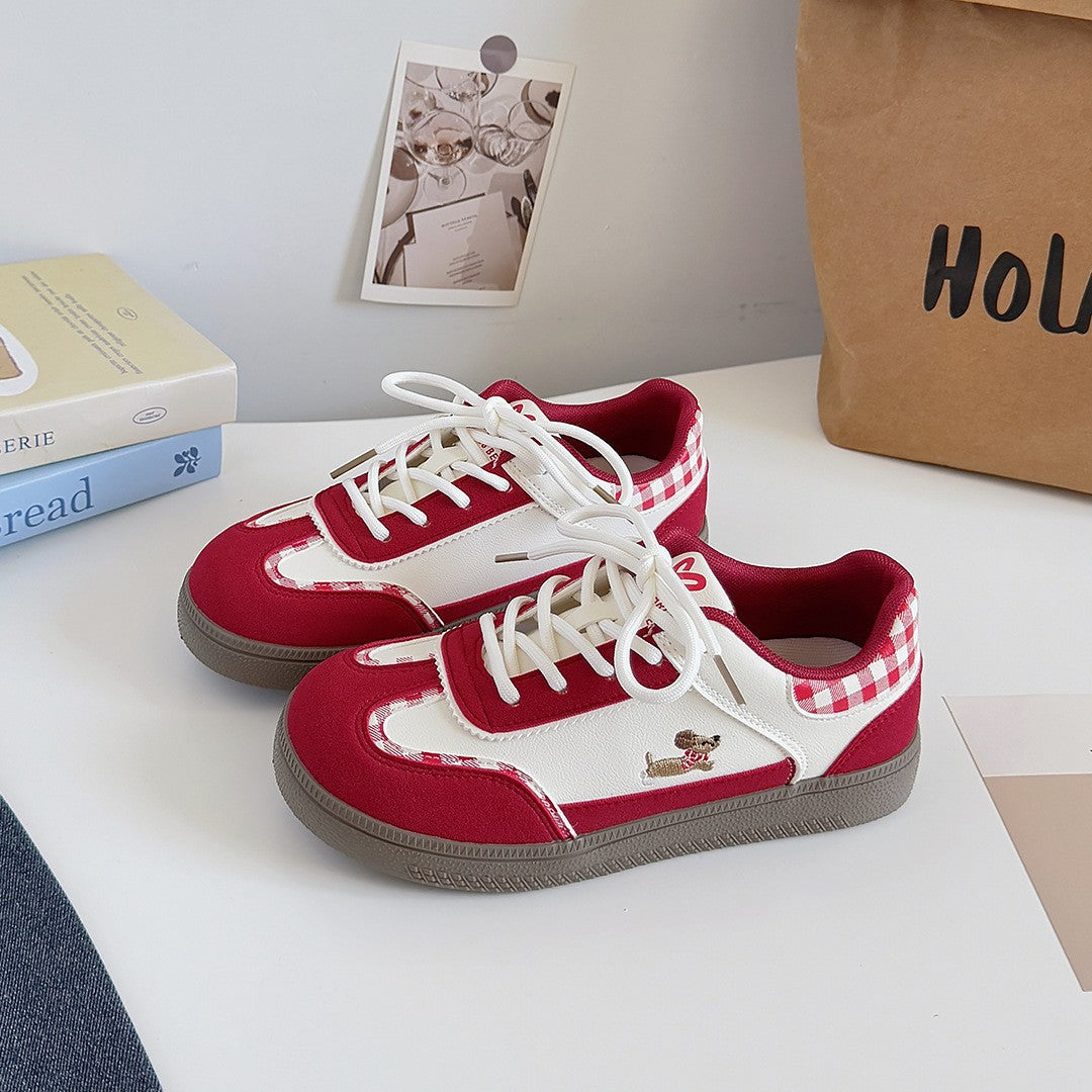 Damen Sportliche Sneakers mit verspieltem Design und hochwertiger Verarbeitung