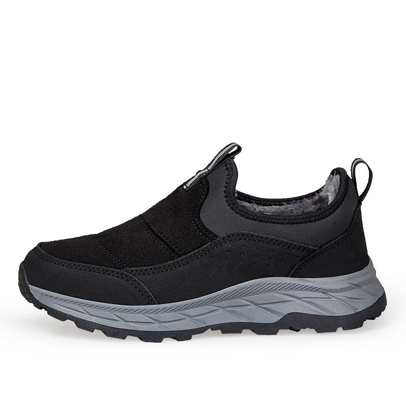 Damen Komfortable Winter Sneakers mit elastischem Klettverschluss R&B