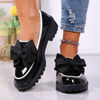 Damen Komfortable Slipper mit modischem Schleifen-Design R&B