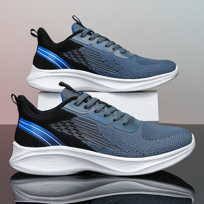 Damen Sportliche Sneakers mit atmungsaktivem Mesh-Obermaterial und bequemer Dämpfung R&B