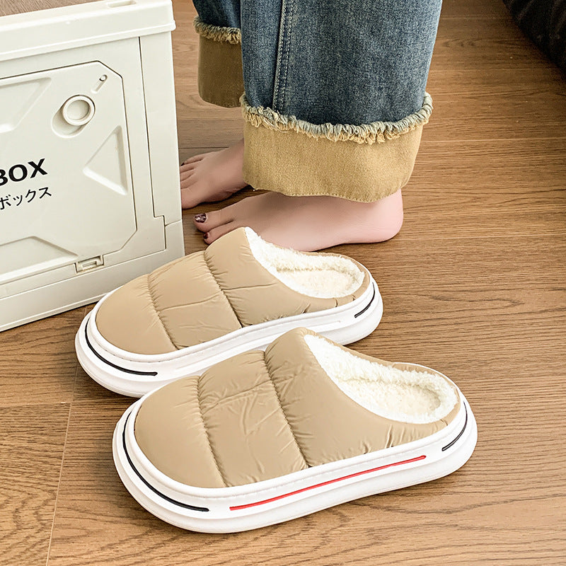 Damen Hausschuh-Sneaker mit kuscheliger Fütterung R&B