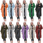 Damen Langarm-Strickcardigan mit edlem Strukturdesign und praktischen Taschen R&B