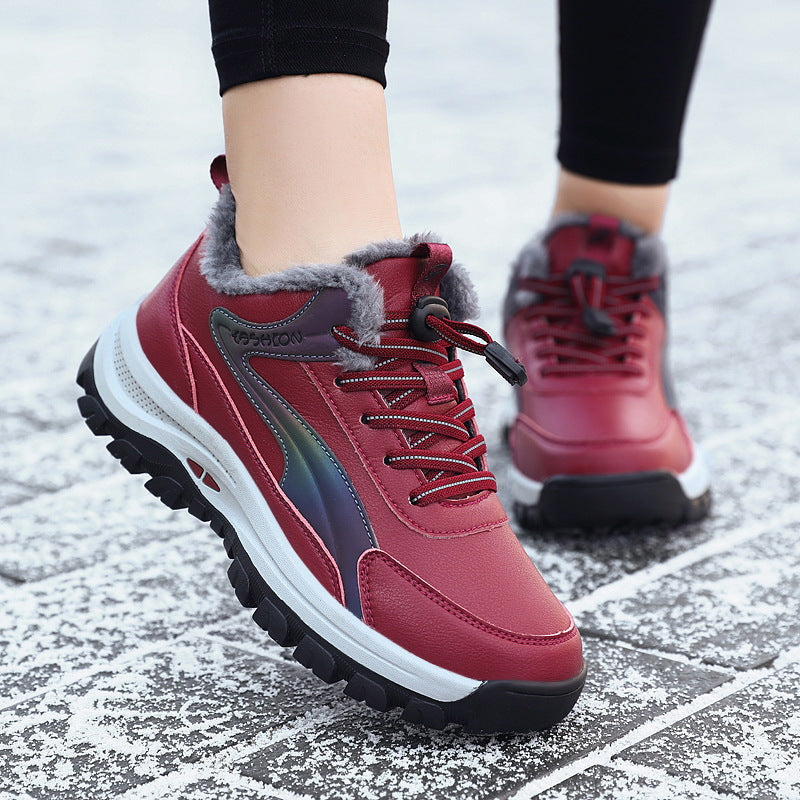 Damen Winterfreizeitsneaker mit isolierendem Innenfutter und rutschfester Sohle R&B