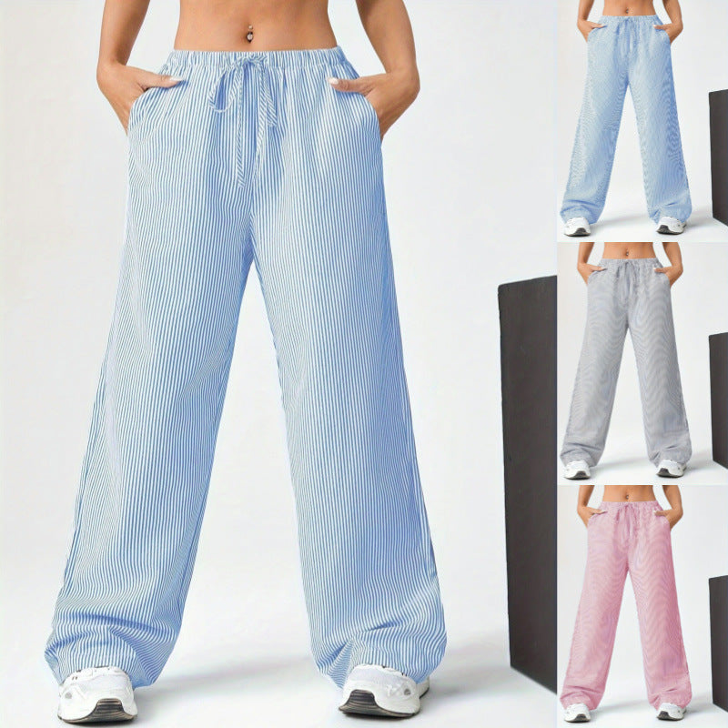 Damen weite Sommerhose mit seitlichen Taschen R&B