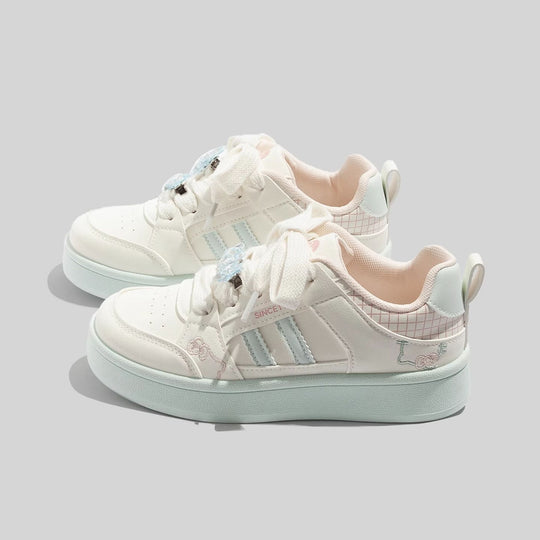 Damen Sneakers mit charmanten Sternenapplikationen und bequemer Dämpfung R&B