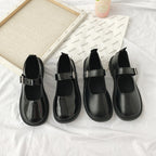 Damen elegante Mary Jane Schuhe mit verstellbarem Riemchen und weichem Innenfutter R&B
