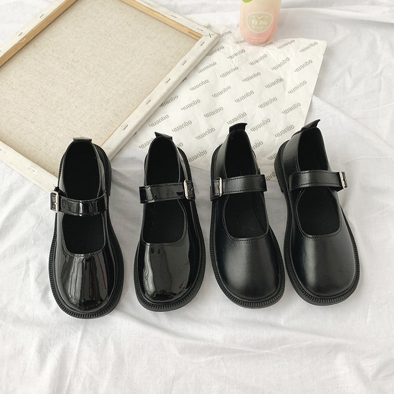 Damen elegante Mary Jane Schuhe mit verstellbarem Riemchen und weichem Innenfutter R&B