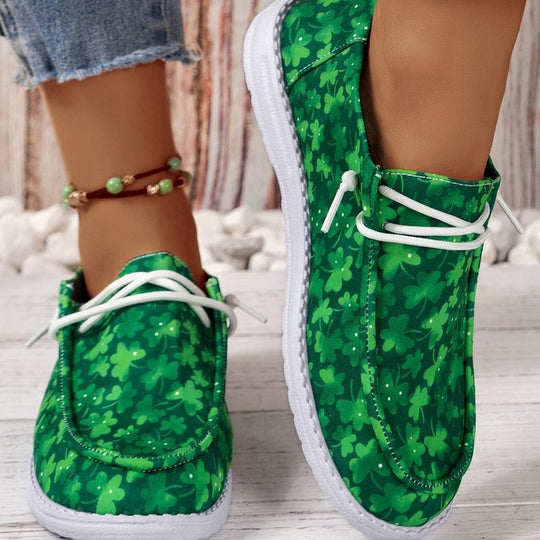 Damen Freizeit-Sneaker mit floralem Design und atmungsaktiver Oberfläche R&B