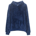Damen kuscheliger Kapuzenpullover aus Fleece R&B