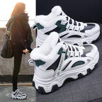 Damen modische Winter Sneakers mit kuscheligem Innenfutter und robustem Profil R&B