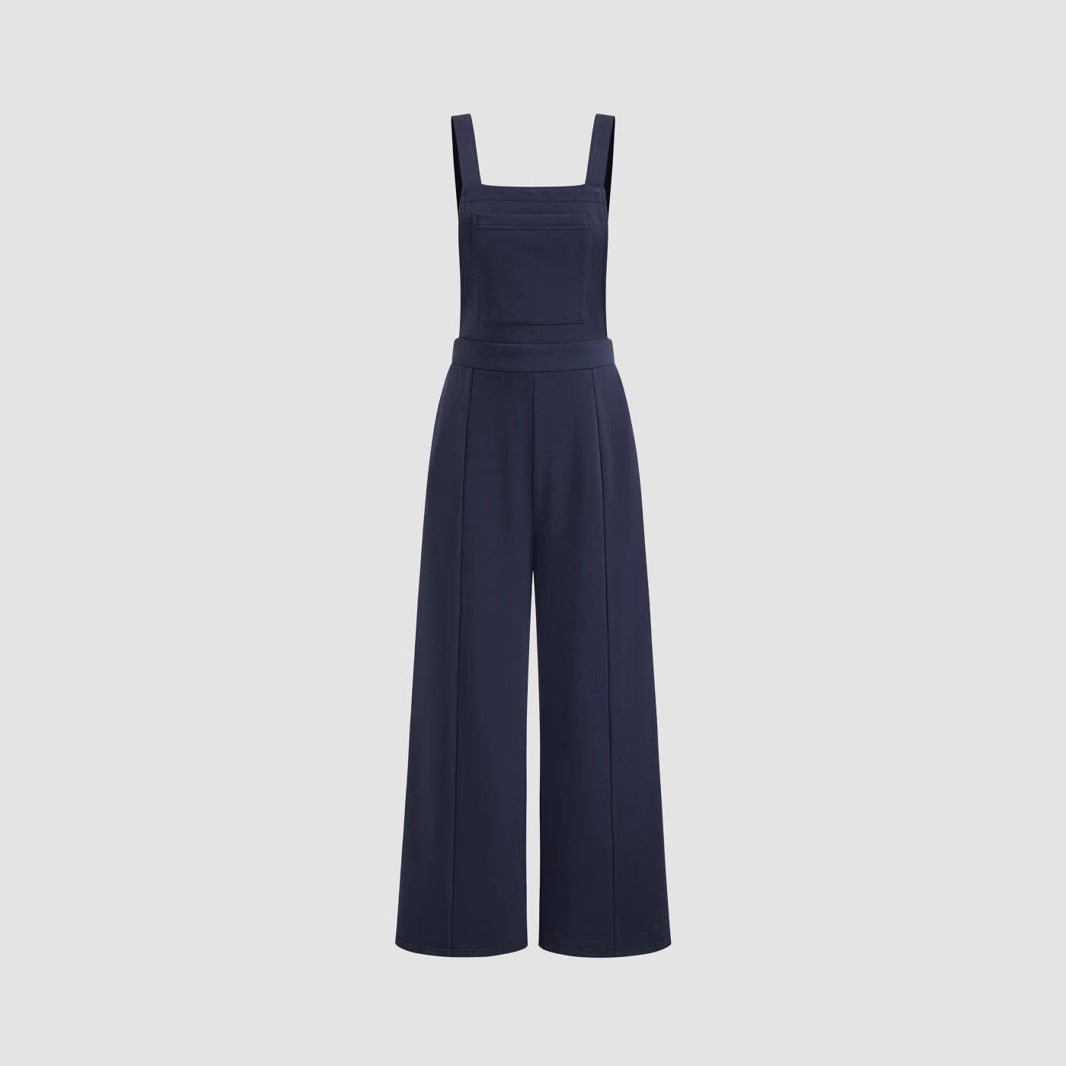 Damen Overall mit weitem Bein und praktischen Taschen R&B