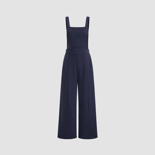Damen Overall mit weitem Bein und praktischen Taschen R&B