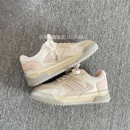 Damen Sportliche Sneakers mit atmungsaktiver Mesh-Oberfläche und komfortabler Dämpfung R&B