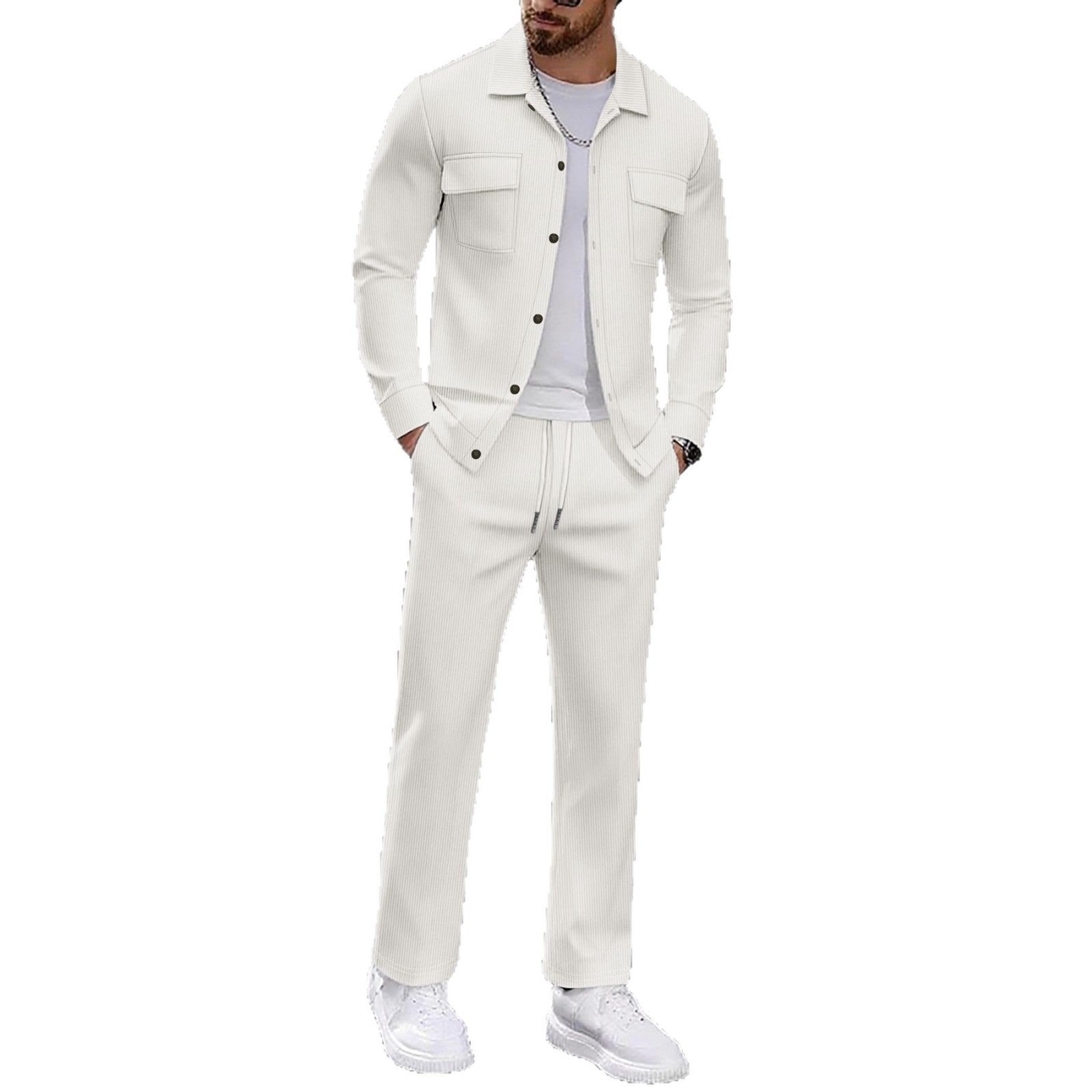 Herren Freizeitjacke und Jogginghose Set R&B