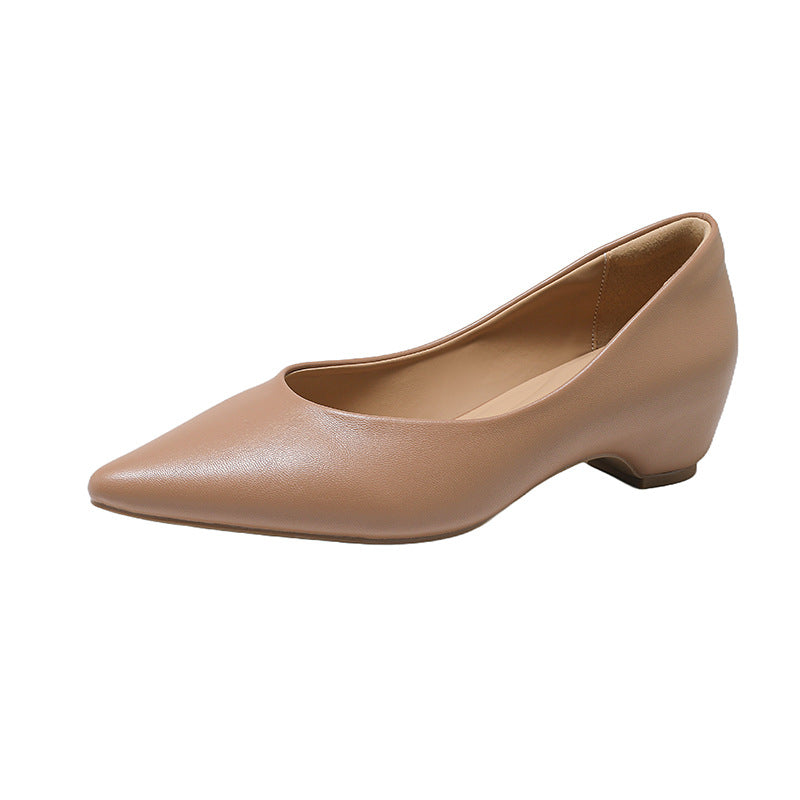 Damen elegante spitze Pumps mit metallic Oberfläche R&B