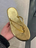 Damen Glamouröse Zehentrenner-Sandalen aus hochwertigem Kunstleder mit elegantem Riemen R&B