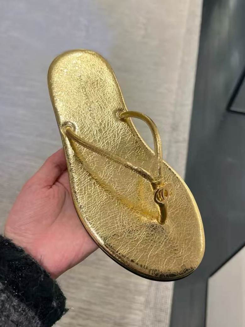 Damen Glamouröse Zehentrenner-Sandalen aus hochwertigem Kunstleder mit elegantem Riemen R&B