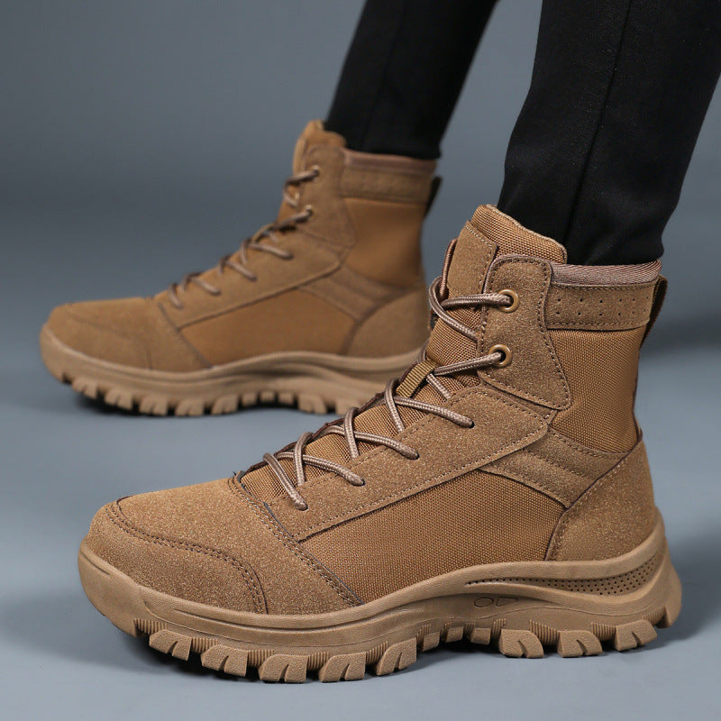 Damen Outdoor-Boots mit rutschfester Sohle und wasserdichtem Obermaterial