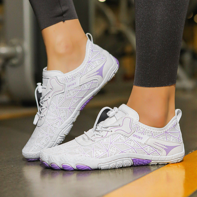 Damen Sportliche Wassersportschuhe mit elastischem Schnellschnürsystem